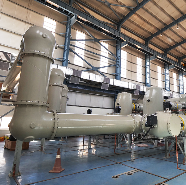 GE Vernova gas-insulated switchgear at India's Khavda renewable energy site